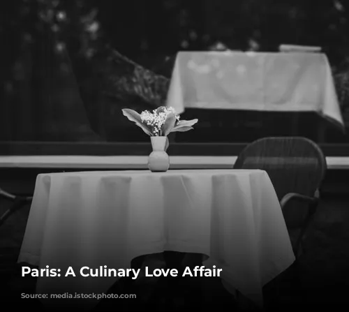 Paris: A Culinary Love Affair