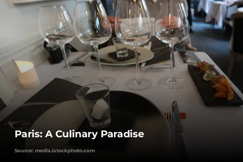 Paris: A Culinary Paradise