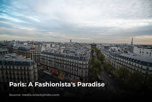 Paris: A Fashionista's Paradise