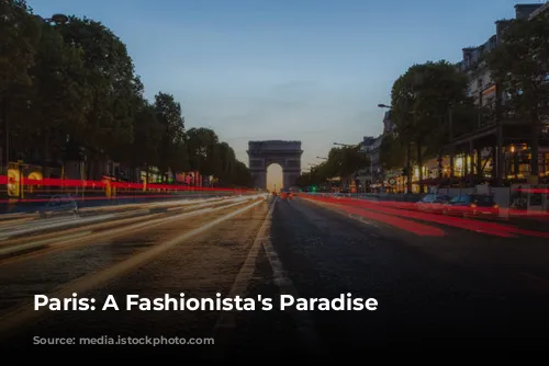 Paris: A Fashionista's Paradise