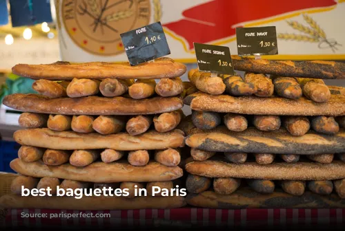 best baguettes in Paris