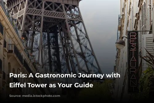 Paris:  A Gastronomic Journey with the Eiffel Tower as Your Guide