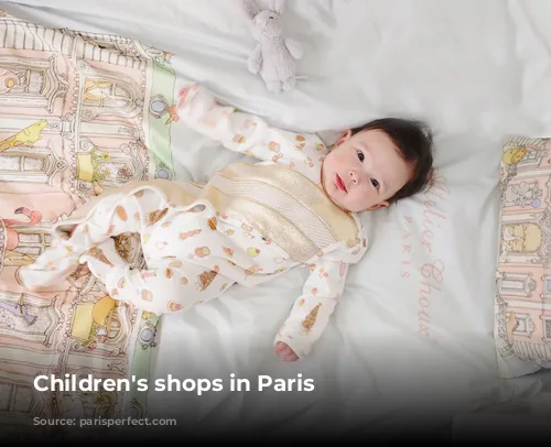 Children's shops in Paris 