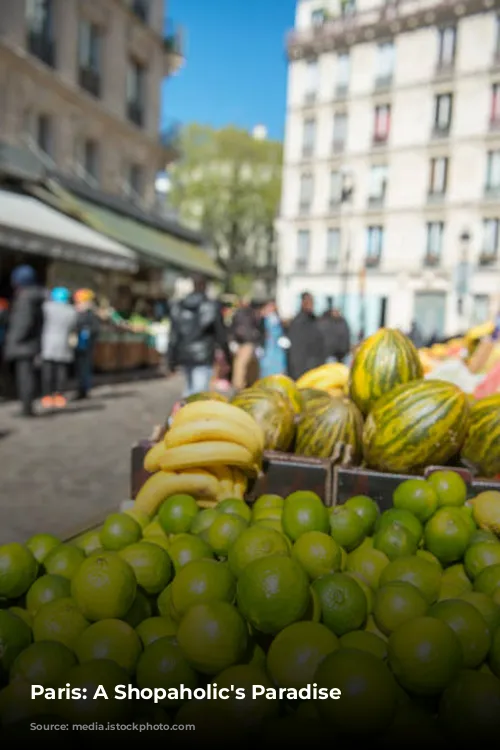 Paris: A Shopaholic's Paradise