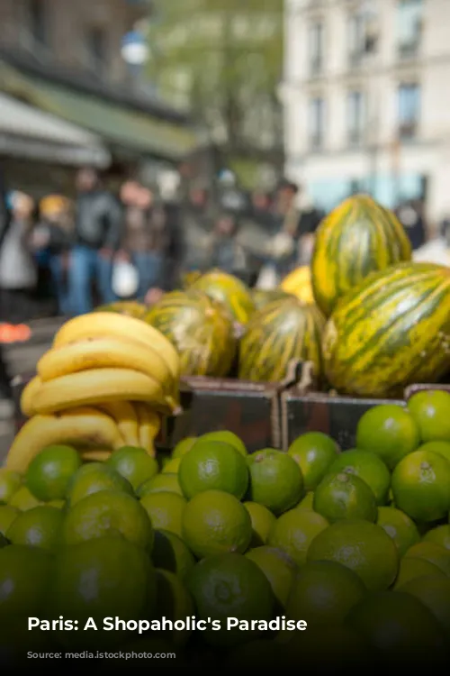 Paris: A Shopaholic's Paradise