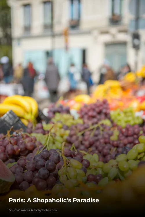 Paris: A Shopaholic's Paradise