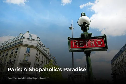 Paris: A Shopaholic's Paradise