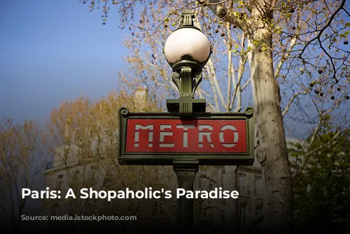 Paris: A Shopaholic's Paradise