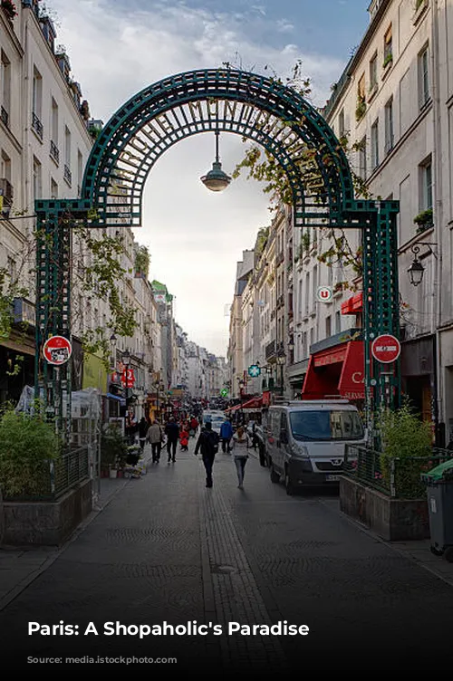 Paris: A Shopaholic's Paradise