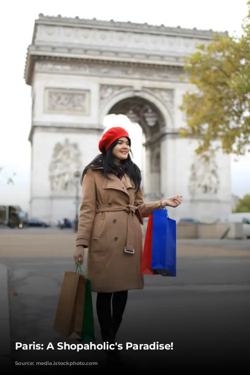 Paris: A Shopaholic's Paradise!