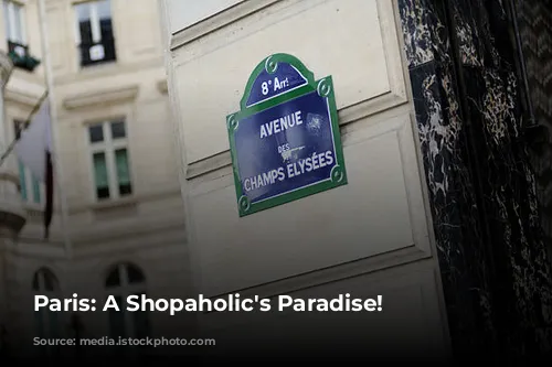 Paris: A Shopaholic's Paradise!