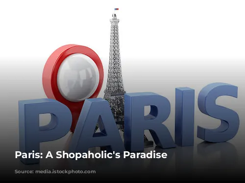 Paris: A Shopaholic's Paradise