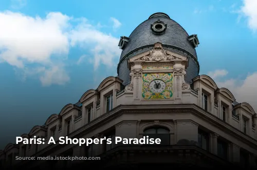 Paris: A Shopper's Paradise