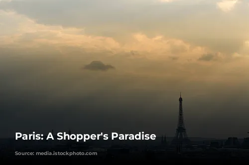 Paris: A Shopper's Paradise