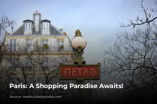 Paris: A Shopping Paradise Awaits!