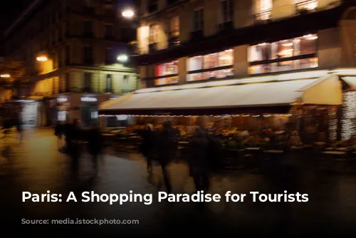 Paris: A Shopping Paradise for Tourists