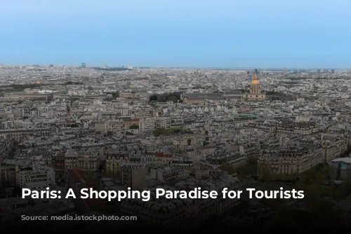 Paris: A Shopping Paradise for Tourists