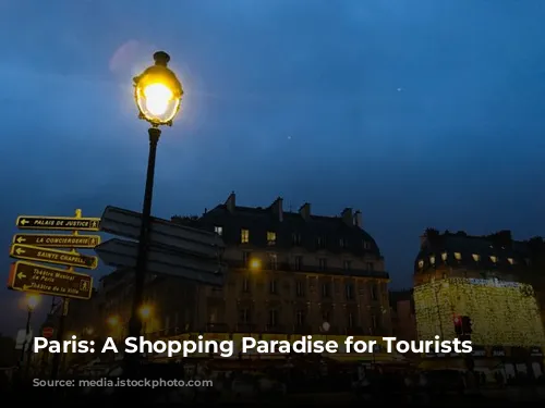 Paris: A Shopping Paradise for Tourists