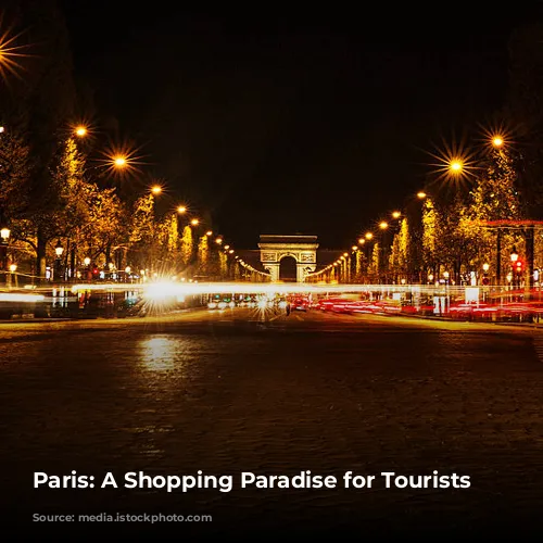 Paris: A Shopping Paradise for Tourists