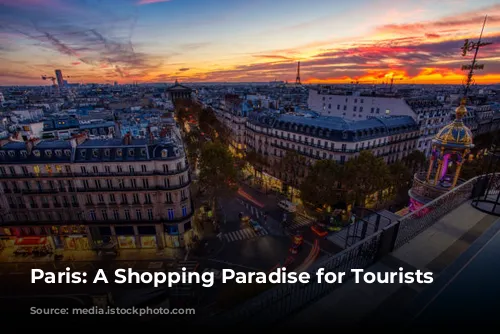 Paris: A Shopping Paradise for Tourists