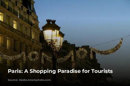 Paris: A Shopping Paradise for Tourists