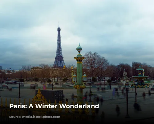 Paris: A Winter Wonderland