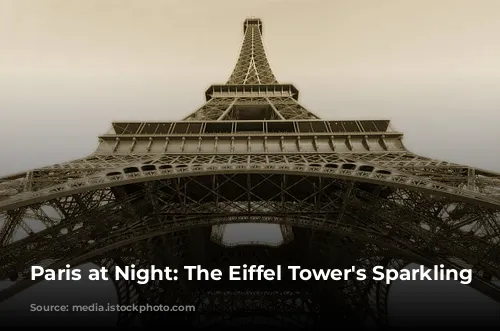 Paris at Night: The Eiffel Tower's Sparkling Show