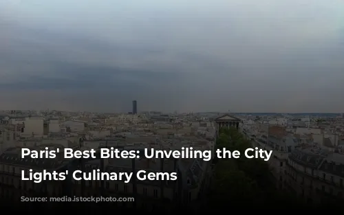 Paris' Best Bites: Unveiling the City of Lights' Culinary Gems