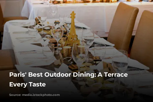 Paris' Best Outdoor Dining: A Terrace for Every Taste