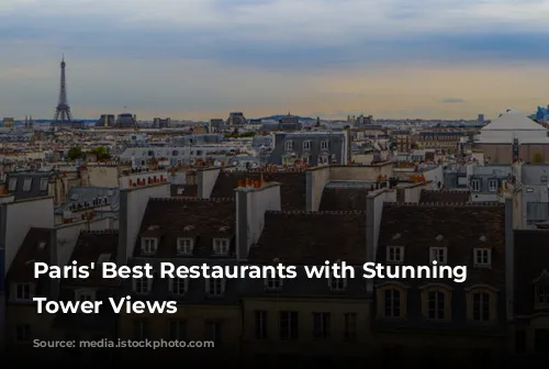 Paris' Best Restaurants with Stunning Eiffel Tower Views