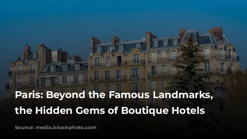 Paris: Beyond the Famous Landmarks, Discover the Hidden Gems of Boutique Hotels