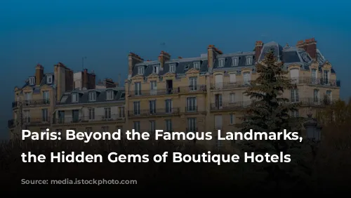 Paris: Beyond the Famous Landmarks, Discover the Hidden Gems of Boutique Hotels