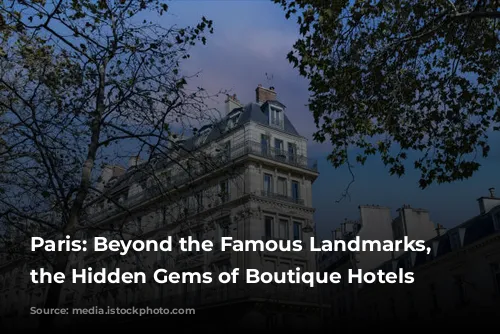 Paris: Beyond the Famous Landmarks, Discover the Hidden Gems of Boutique Hotels