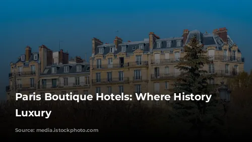 Paris Boutique Hotels: Where History Meets Luxury