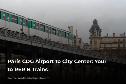 Paris CDG Airport to City Center: Your Guide to RER B Trains