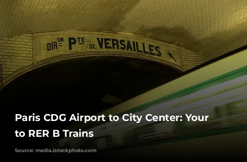 Paris CDG Airport to City Center: Your Guide to RER B Trains