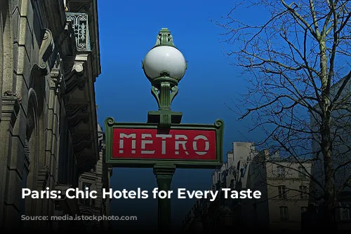 Paris: Chic Hotels for Every Taste