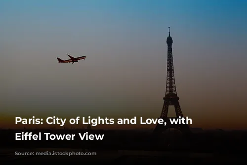 Paris: City of Lights and Love, with an Eiffel Tower View