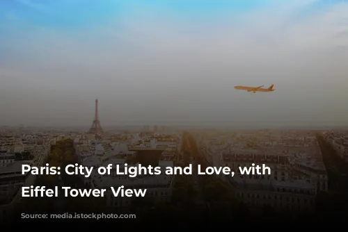 Paris: City of Lights and Love, with an Eiffel Tower View