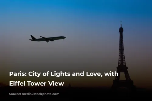 Paris: City of Lights and Love, with an Eiffel Tower View