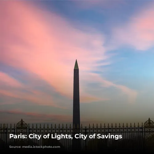 Paris: City of Lights, City of Savings