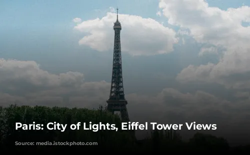 Paris: City of Lights, Eiffel Tower Views