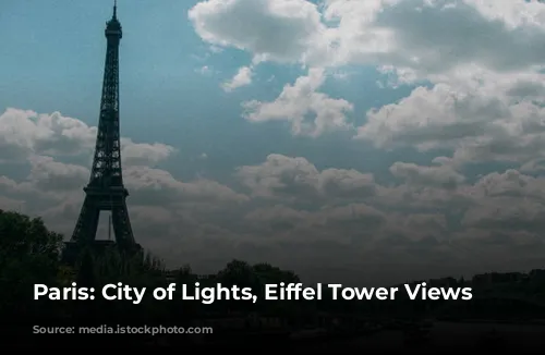 Paris: City of Lights, Eiffel Tower Views