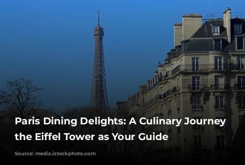 Paris Dining Delights: A Culinary Journey with the Eiffel Tower as Your Guide