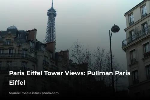 Paris Eiffel Tower Views:  Pullman Paris Tour Eiffel