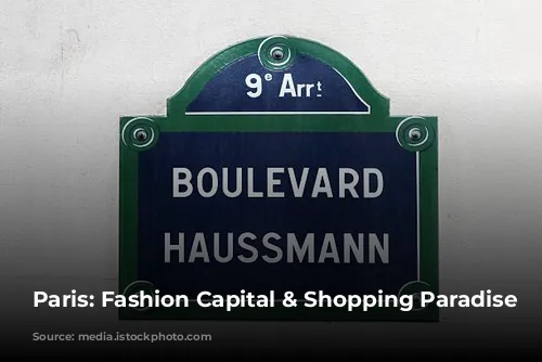 Paris: Fashion Capital & Shopping Paradise