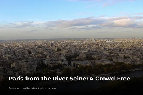 Paris from the River Seine: A Crowd-Free Adventure