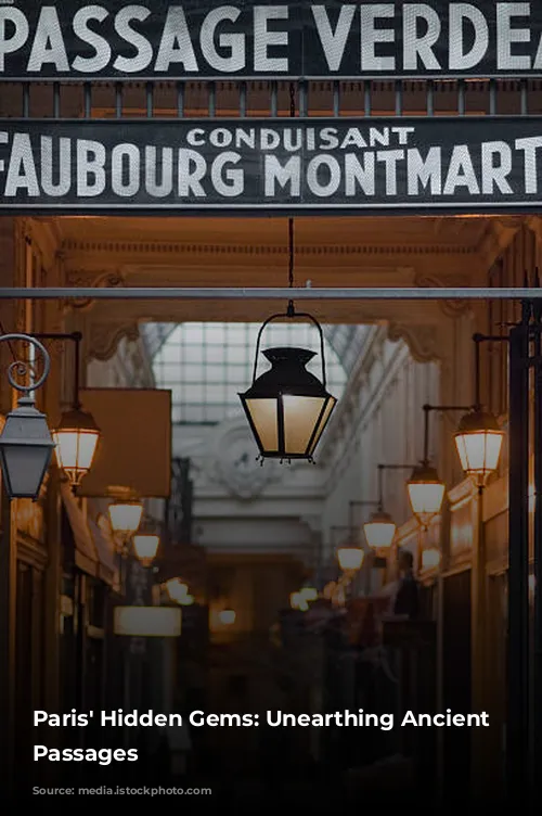 Paris' Hidden Gems: Unearthing Ancient Shopping Passages