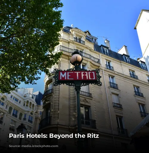 Paris Hotels:  Beyond the Ritz