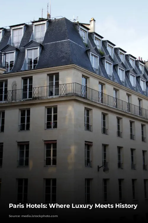 Paris Hotels: Where Luxury Meets History